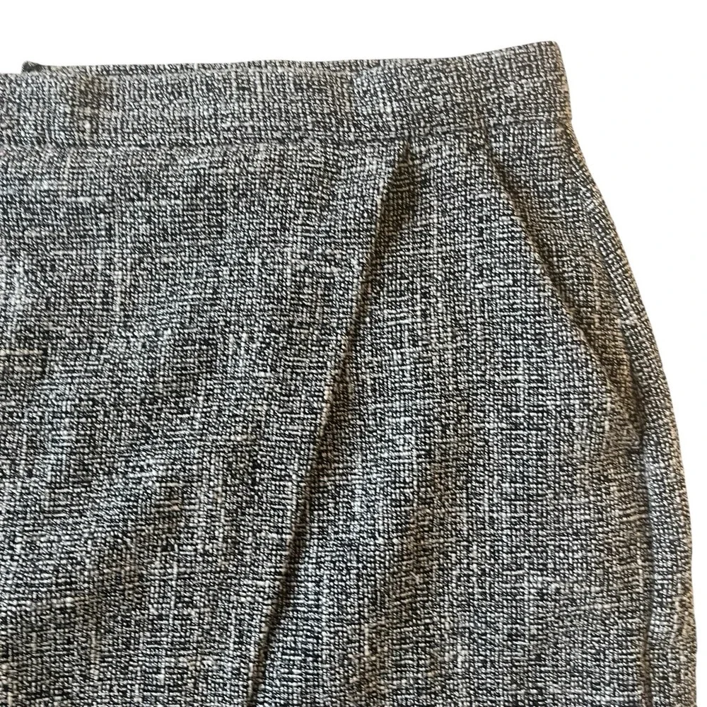 Banana Republic Women's Size 14 Skirt Pencil Career Tulip Navy White Pockets - Picture 5 of 8